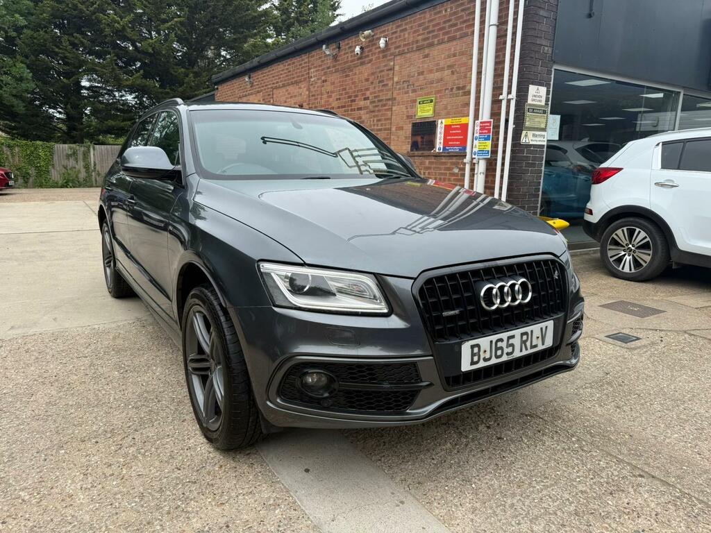 Audi Q5 2.0 Tdi S Line Plus S Tronic Quattro Euro 6 Ss BJ65RLV Grey #6