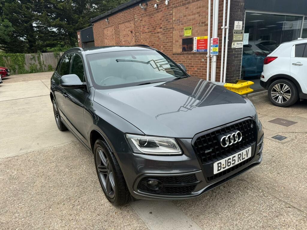 Audi Q5 2.0 Tdi S Line Plus S Tronic Quattro Euro 6 Ss BJ65RLV Grey #5