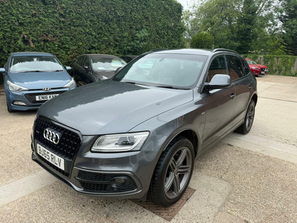 Audi Q5 2.0 Tdi S Line Plus S Tronic Quattro Euro 6 Ss BJ65RLV Grey #3