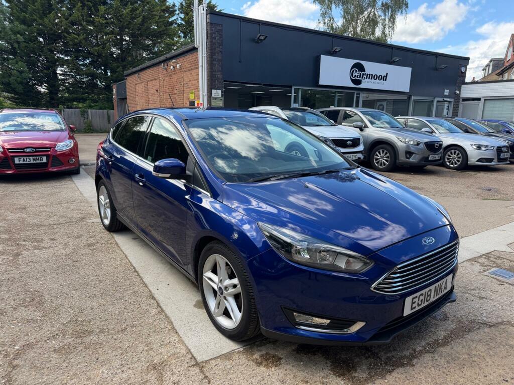 Ford Focus 1.0T Ecoboost Titanium Euro 6 Ss EG18NKA Blue #5