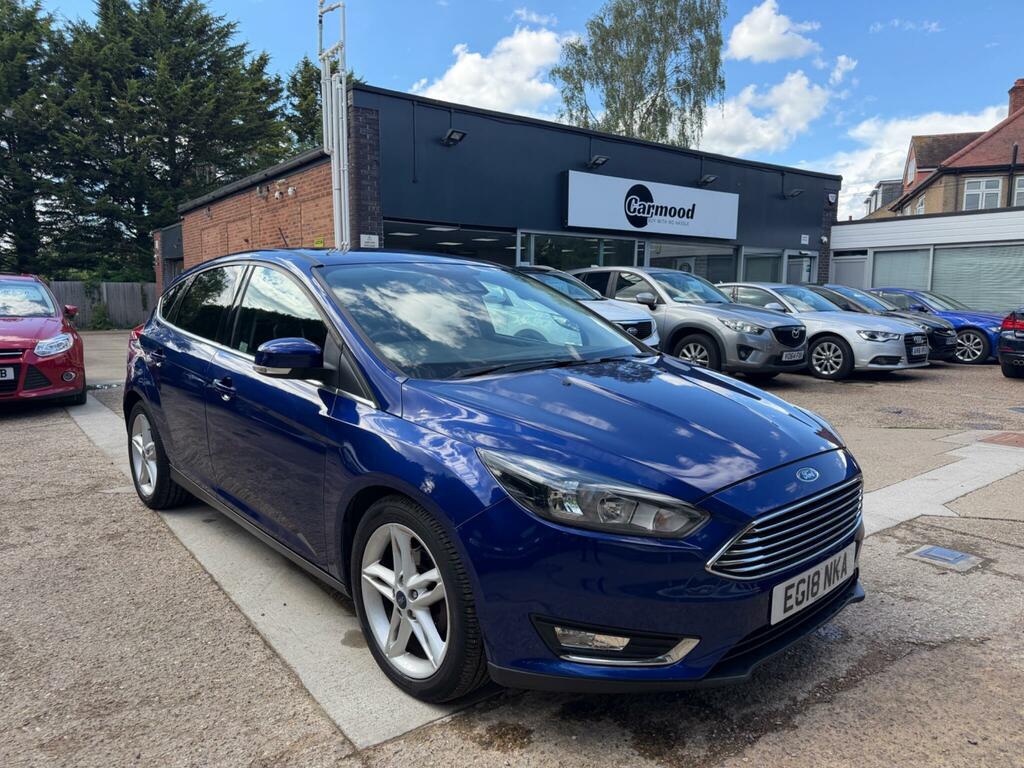 Ford Focus 1.0T Ecoboost Titanium Euro 6 Ss Blue