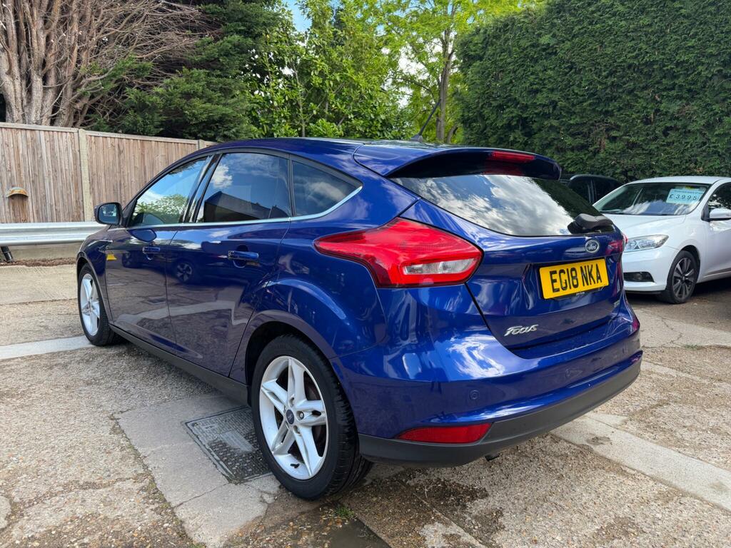 Ford Focus 1.0T Ecoboost Titanium Euro 6 Ss EG18NKA Blue #4