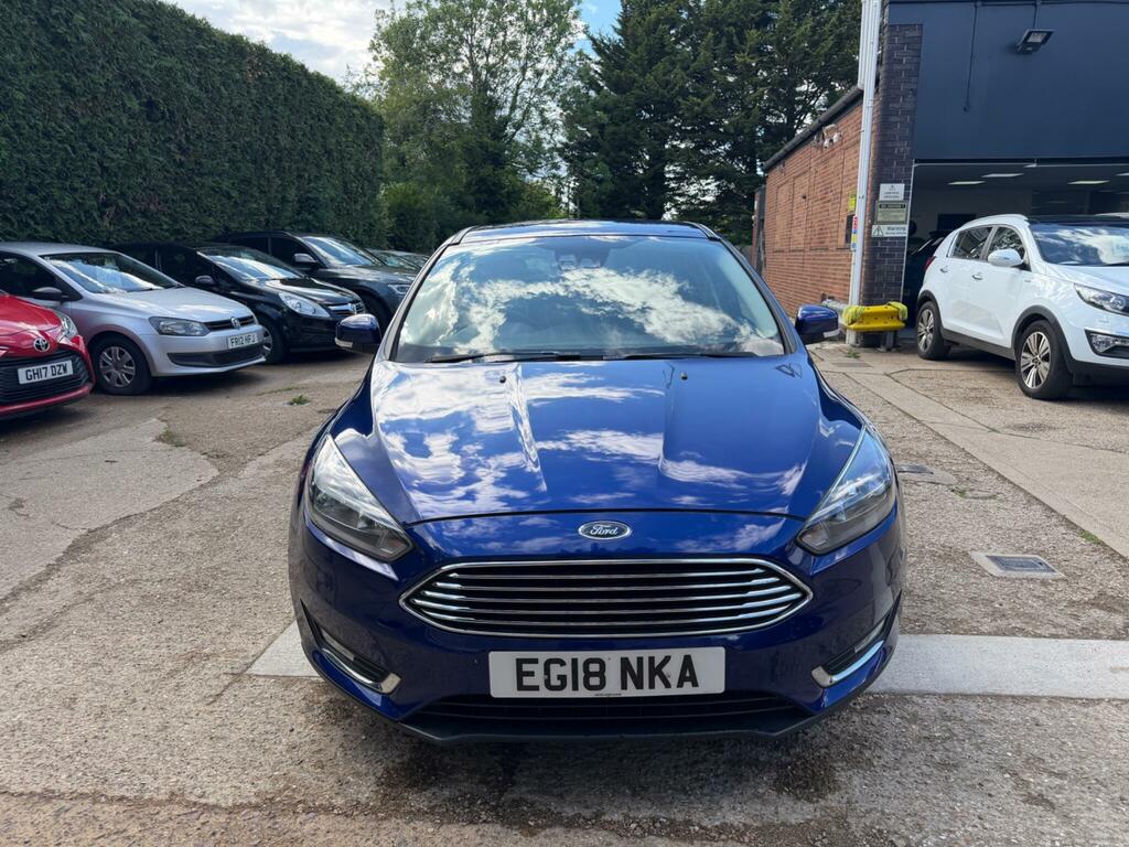 Ford Focus 1.0T Ecoboost Titanium Euro 6 Ss EG18NKA Blue #2