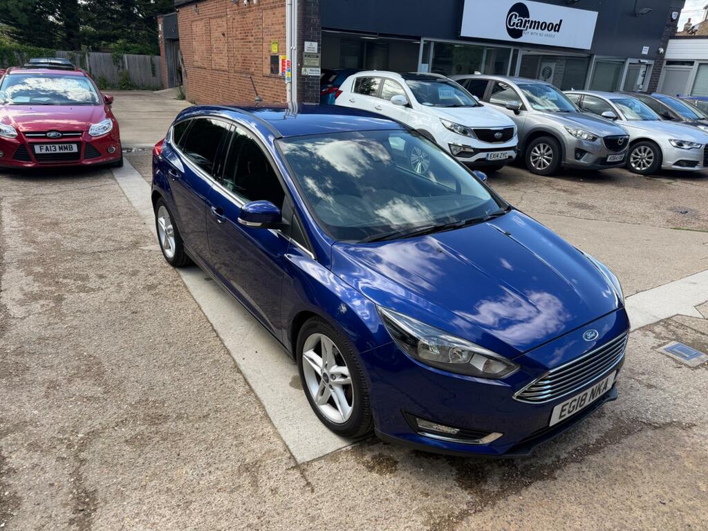 Ford Focus 1.0T Ecoboost Titanium Euro 6 Ss EG18NKA Blue #6