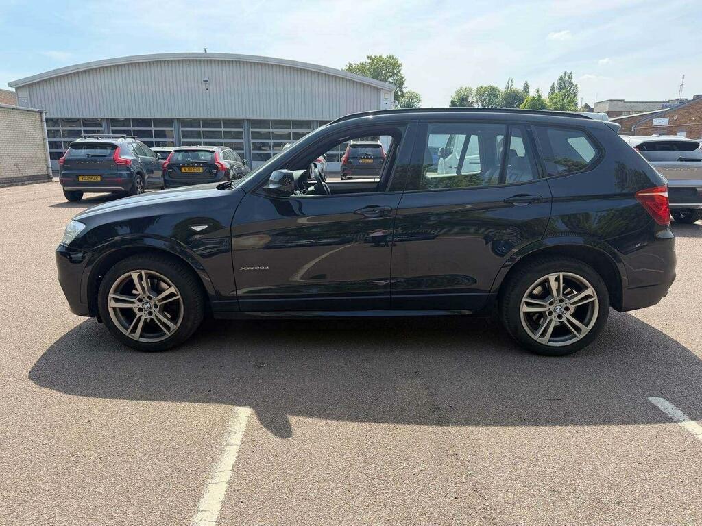 BMW X3 2.0 20D M Sport Steptronic Xdrive Euro 5 Ss LJ12HNK Black #5