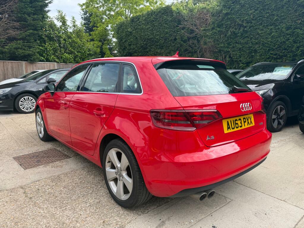 Audi A3 Sport Red #4