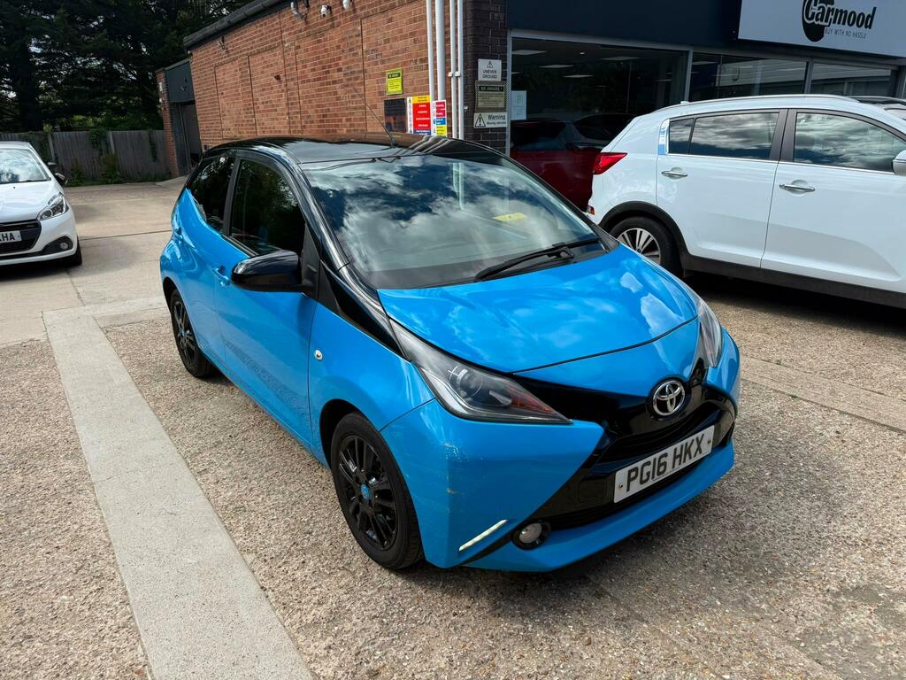 Toyota Aygo 1.0 Vvt-i X-cite Euro 6 PG16HKX Blue #5