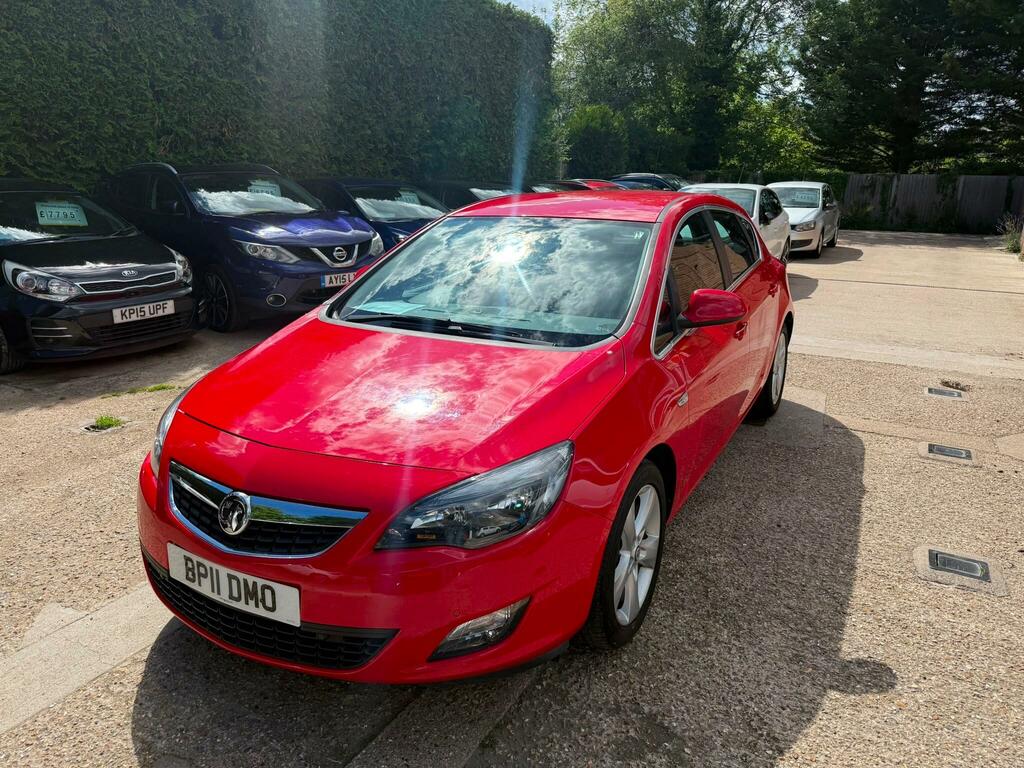 Vauxhall Astra Sri Red #3