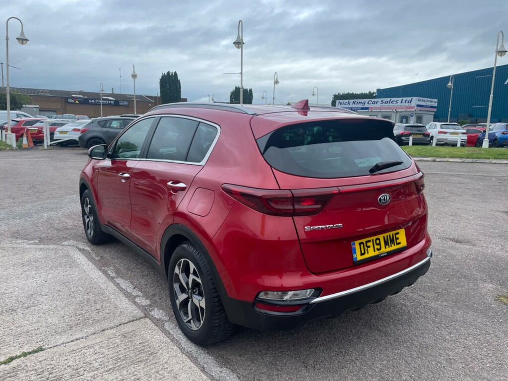Kia Sportage Crdi 2 Isg Red #4