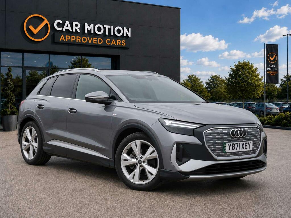 Audi Q4 E Tron Q4 E-tron S Line 40 Grey