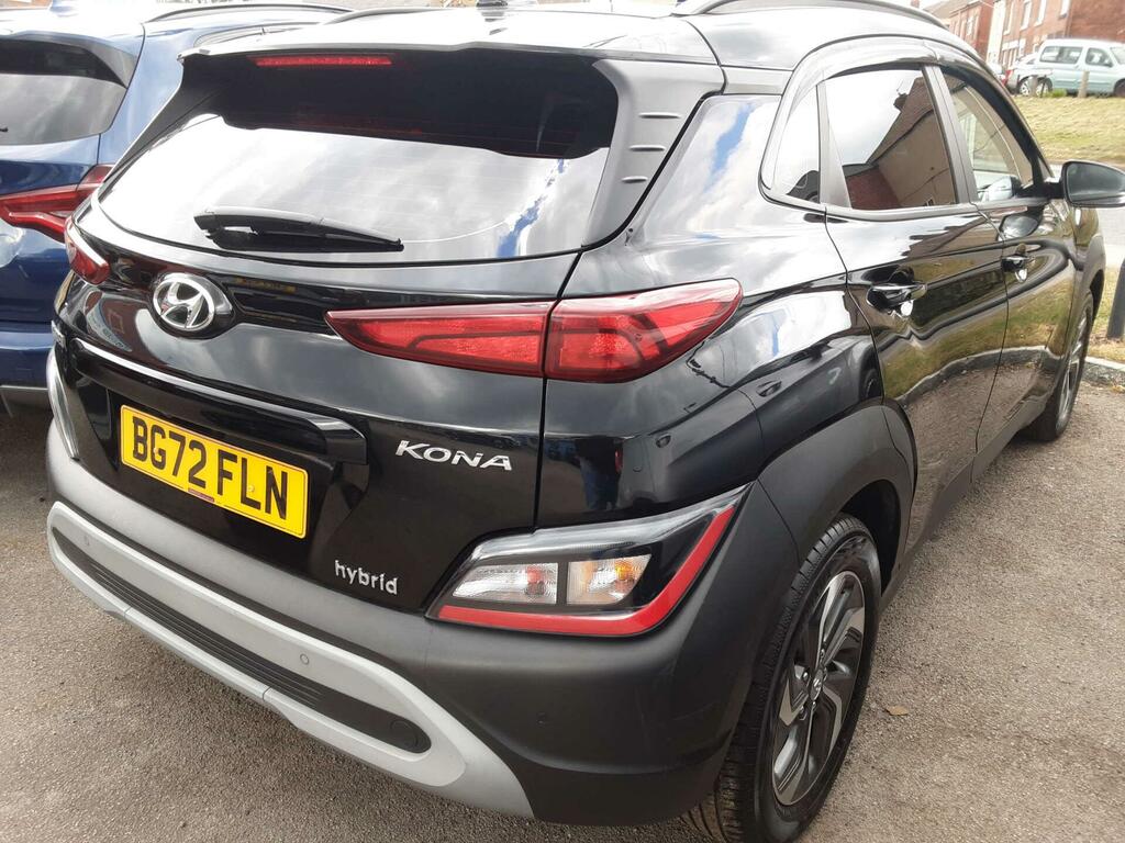 Hyundai Kona 1.6 Kona Se Connect Gdi Hev BG72FLN Black #6