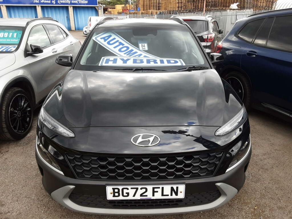 Hyundai Kona 1.6 Kona Se Connect Gdi Hev BG72FLN Black #2