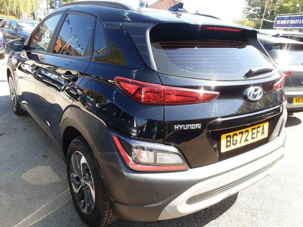 Hyundai Kona 1.6 Kona Se Connect Gdi Hev BG72EFA Black #6