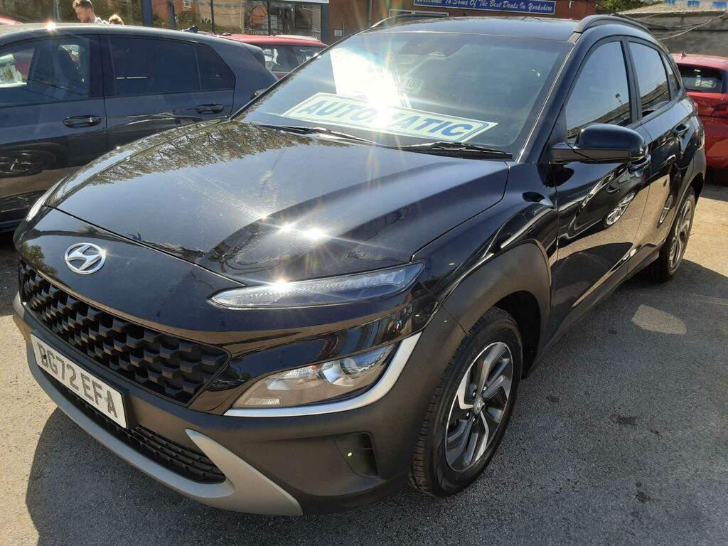 Hyundai Kona 1.6 Kona Se Connect Gdi Hev BG72EFA Black #3