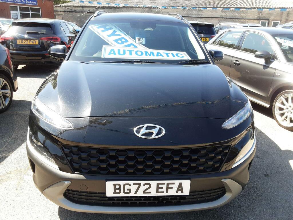 Hyundai Kona 1.6 Kona Se Connect Gdi Hev BG72EFA Black #2