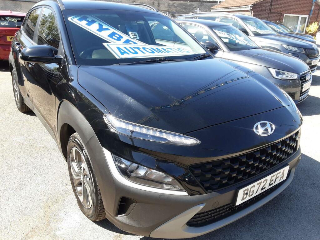 Hyundai Kona 1.6 Kona Se Connect Gdi Hev BG72EFA Black #4