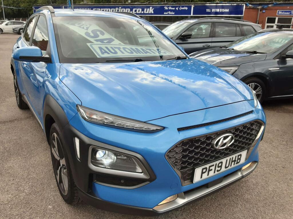 Hyundai Kona 1.6 Kona Premium Gt 4X4 4Wd PF19UHB Blue #4