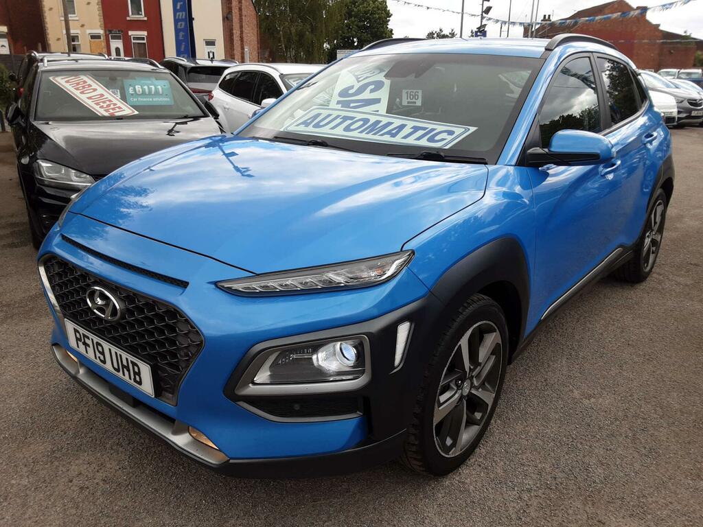 Hyundai Kona 1.6 Kona Premium Gt 4X4 4Wd PF19UHB Blue #3
