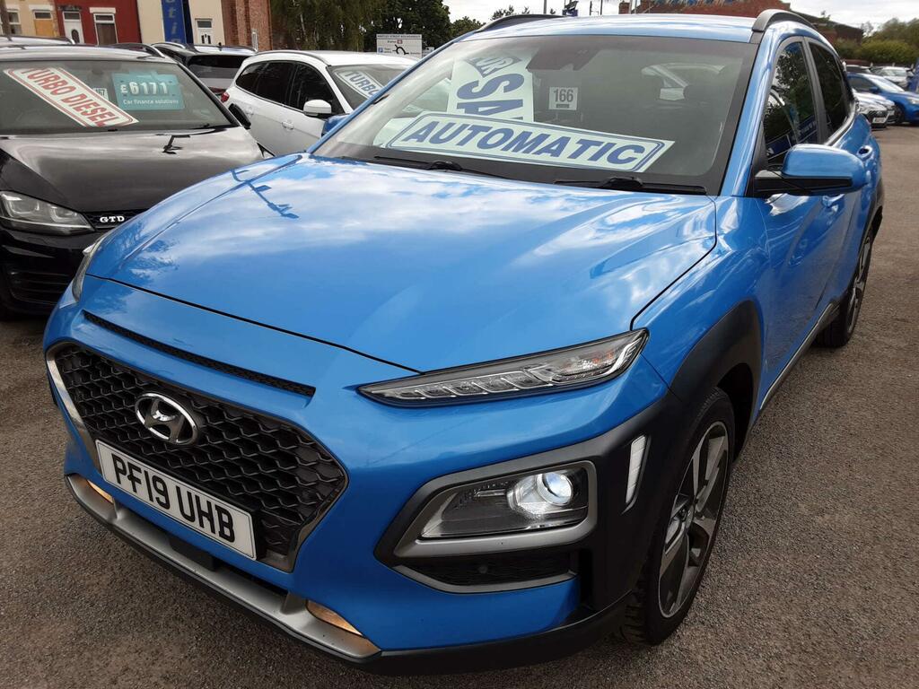 Hyundai Kona 1.6 Kona Premium Gt 4X4 4Wd PF19UHB Blue #5