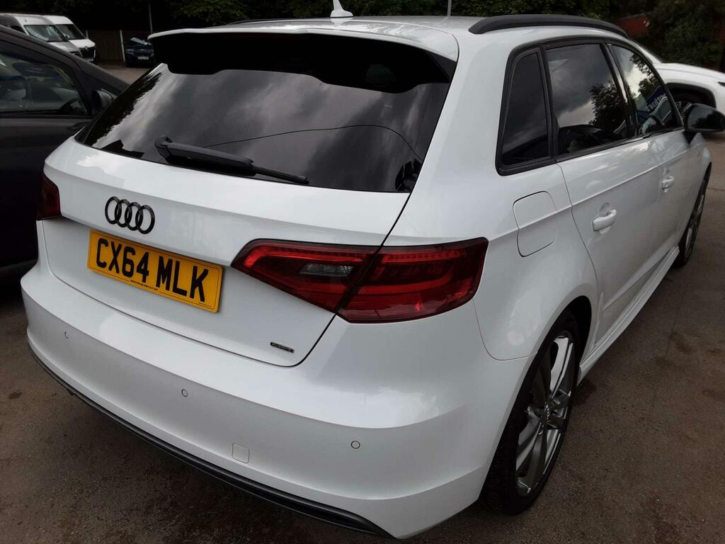 Audi A3 2.0 A3 Sportback Tdi S Line Quattro 4Wd CX64MLK White #6