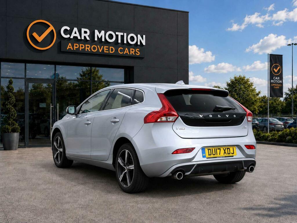 Volvo V40 2.0 V40 R-design Nav D2 DU17XDJ Silver #6