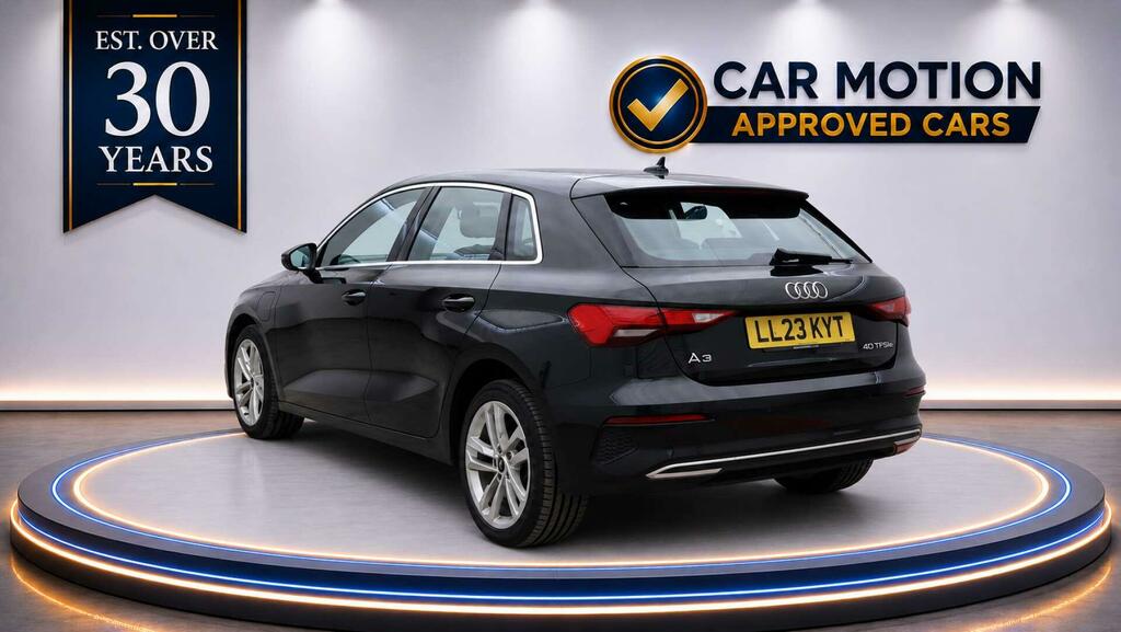 Audi A3 1.4 A3 Sportback 40 Tfsi E Sport LL23KYT Black #6