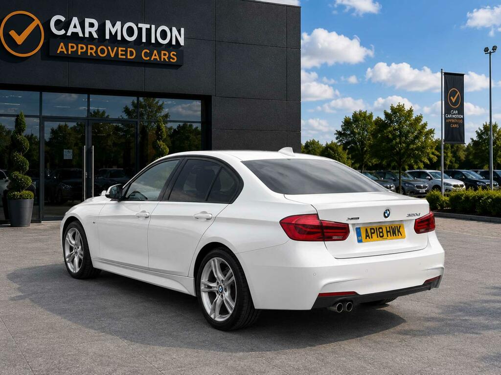 BMW 3 Series 2.0 320D Xdrive M Sport 4Wd AP18HMK White #6