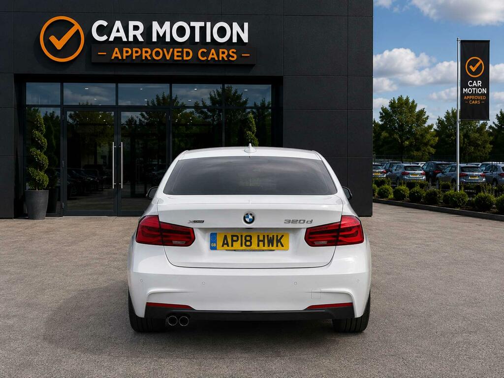 BMW 3 Series 2.0 320D Xdrive M Sport 4Wd AP18HMK White #5