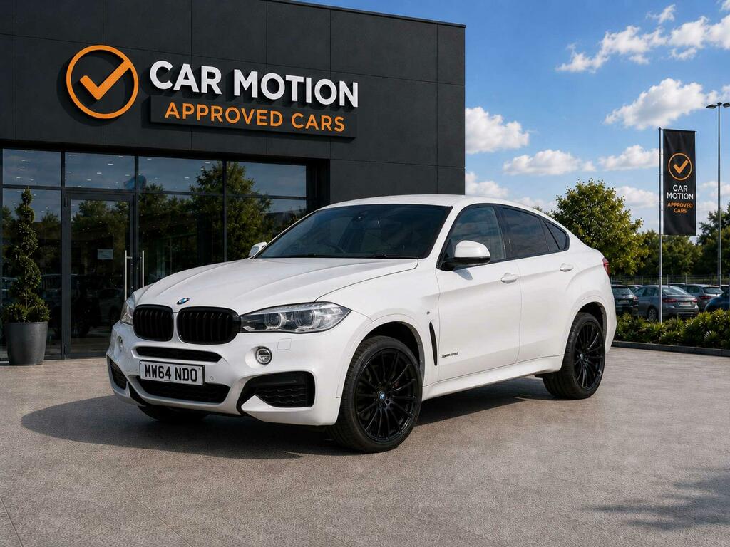 BMW X6 3.0 X6 Xdrive 30D M Sport 4Wd White #3