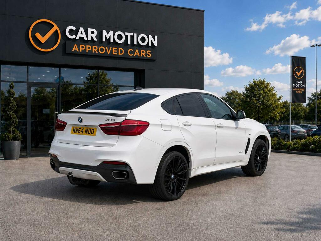 BMW X6 3.0 X6 Xdrive 30D M Sport 4Wd White #4