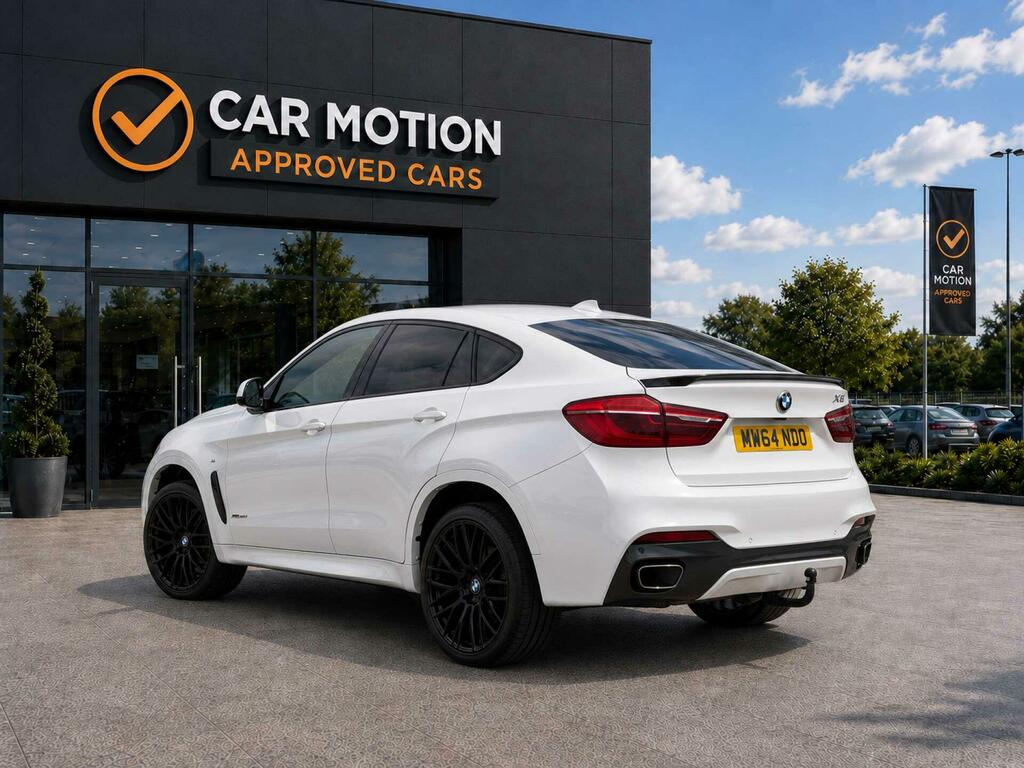BMW X6 3.0 X6 Xdrive 30D M Sport 4Wd White #6