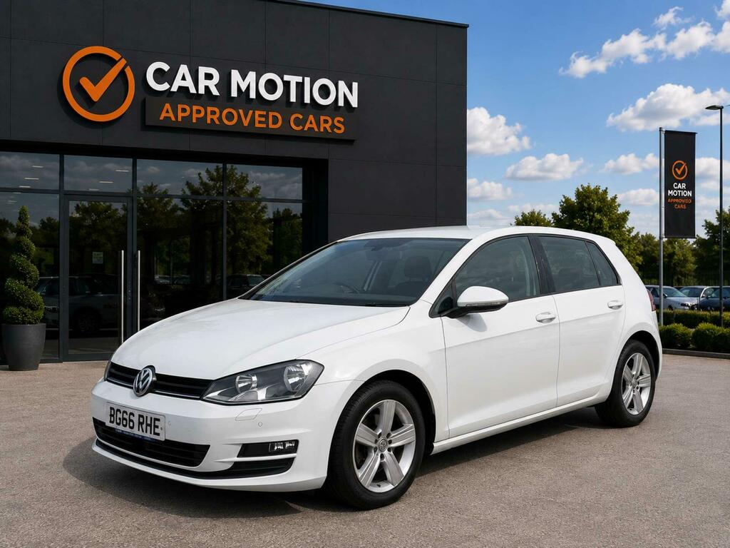 Volkswagen Golf 1.6 Golf Match Edition Tdi Bluemotion Technology 5 BG66RHE White #3