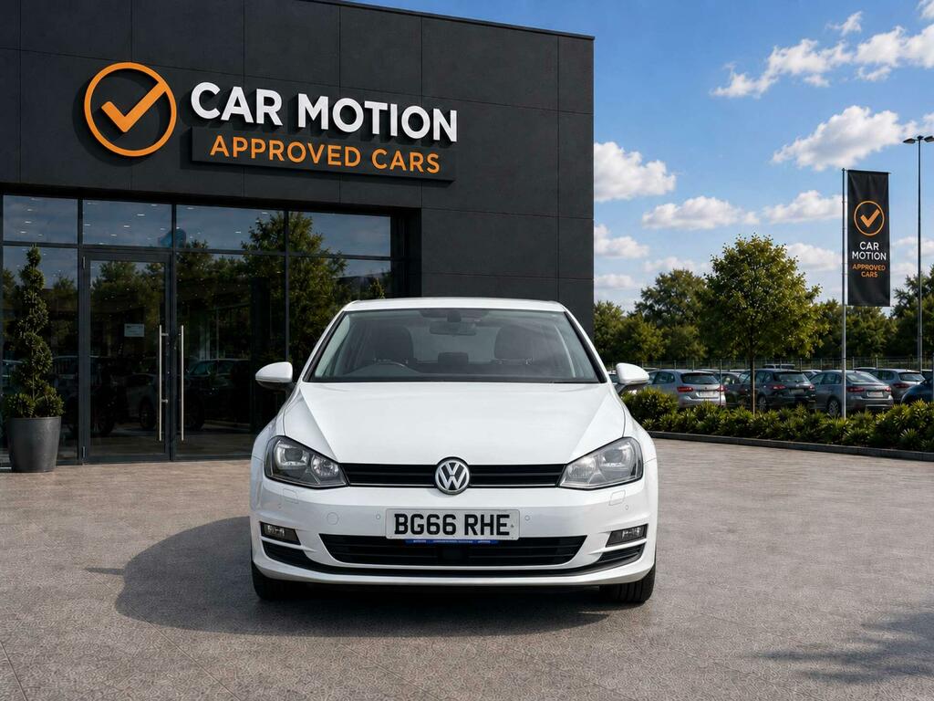 Volkswagen Golf 1.6 Golf Match Edition Tdi Bluemotion Technology 5 BG66RHE White #2