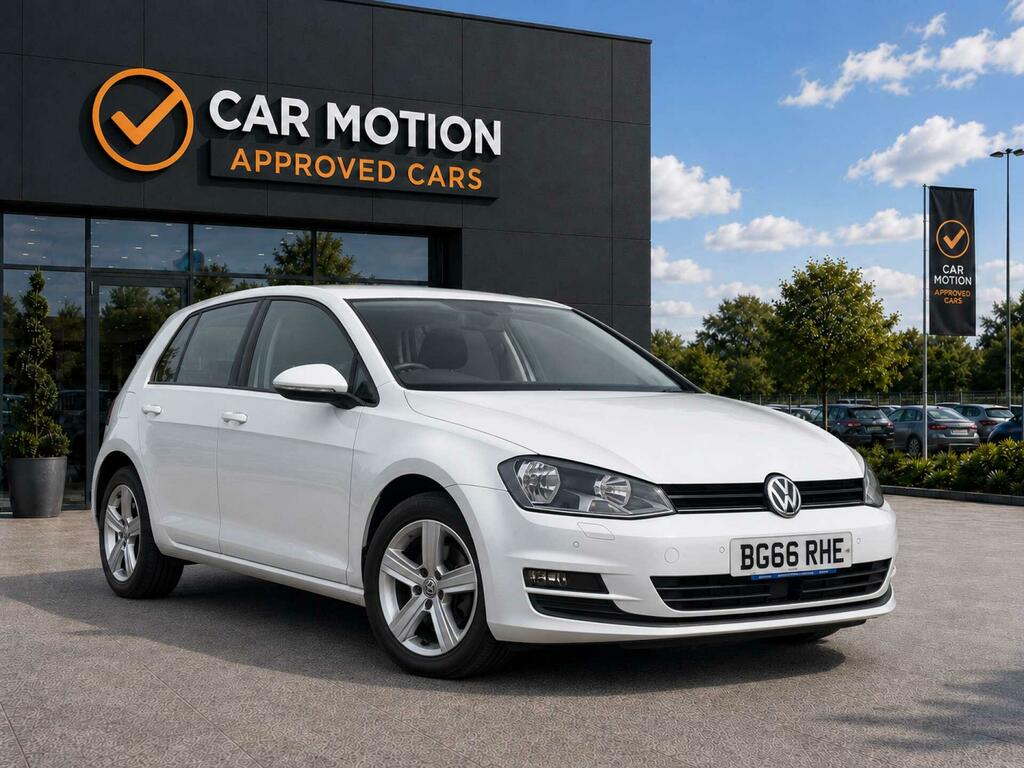 Volkswagen Golf 1.6 Golf Match Edition Tdi Bluemotion Technology 5 White