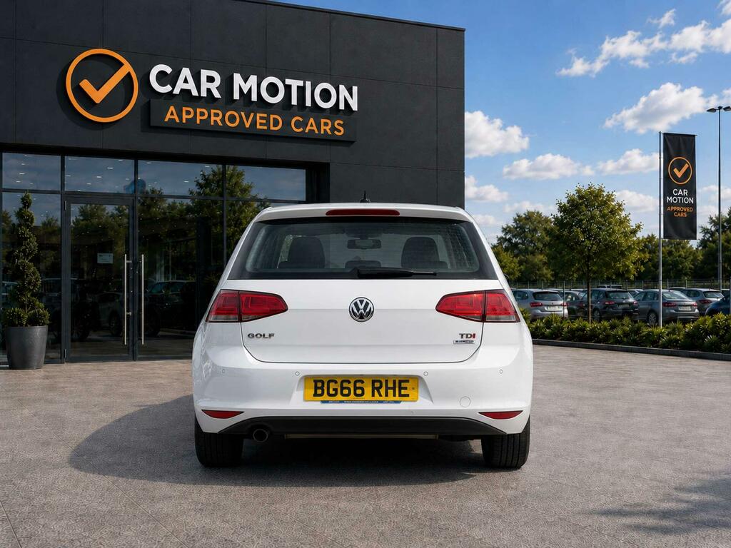 Volkswagen Golf 1.6 Golf Match Edition Tdi Bluemotion Technology 5 BG66RHE White #5
