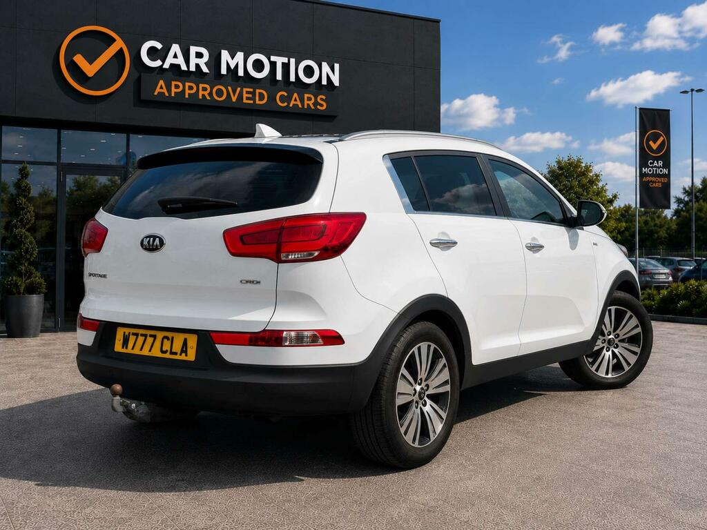 Kia Sportage 2.0 Sportage Kx-3 Sat Nav Crdi 4Wd White #4