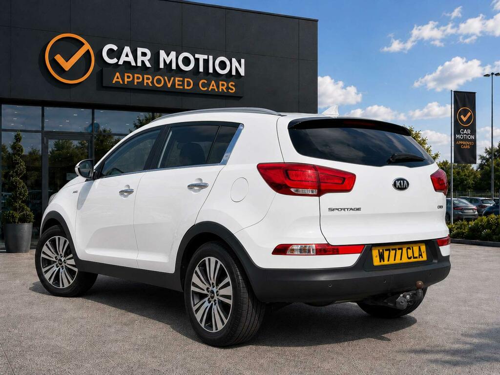 Kia Sportage 2.0 Sportage Kx-3 Sat Nav Crdi 4Wd White #6