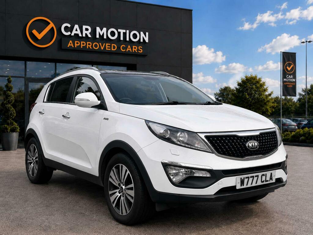 Kia Sportage 2.0 Sportage Kx-3 Sat Nav Crdi 4Wd White