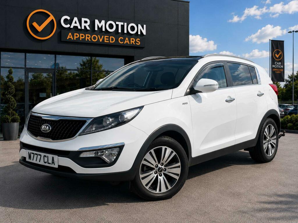 Kia Sportage 2.0 Sportage Kx-3 Sat Nav Crdi 4Wd White #3