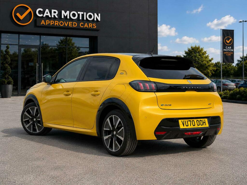 Peugeot e-208 208 Gt Ev Yellow #6
