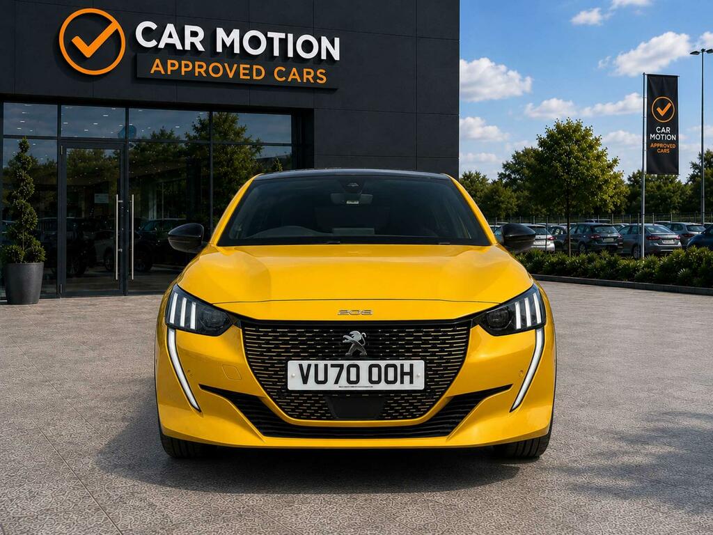 Peugeot e-208 208 Gt Ev Yellow #2