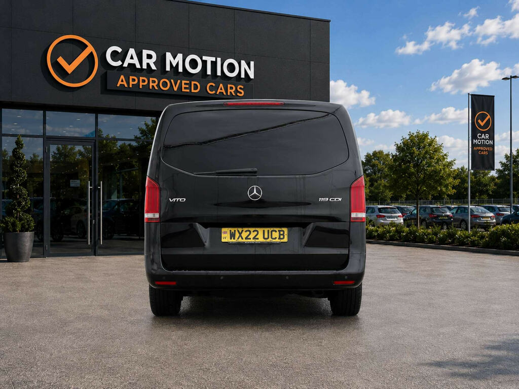Mercedes-Benz Vito 2.0 Vito 119 Sport Cdi Black #5