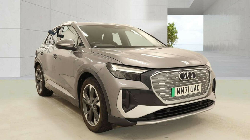 Audi Q4 E Tron Q4 E-tron S Line 40 Grey
