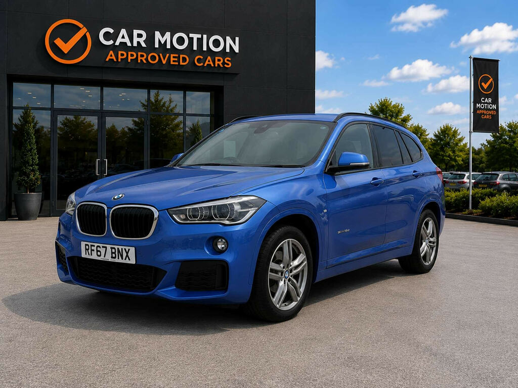 BMW X1 2.0 X1 Sdrive 18D M Sport RF67BNX Blue #3