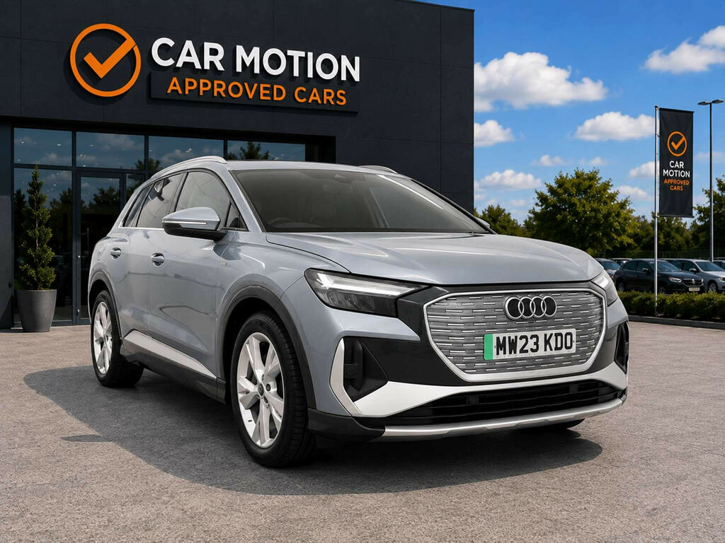 Audi Q4 E Tron Q4 E-tron S Line 40 Blue