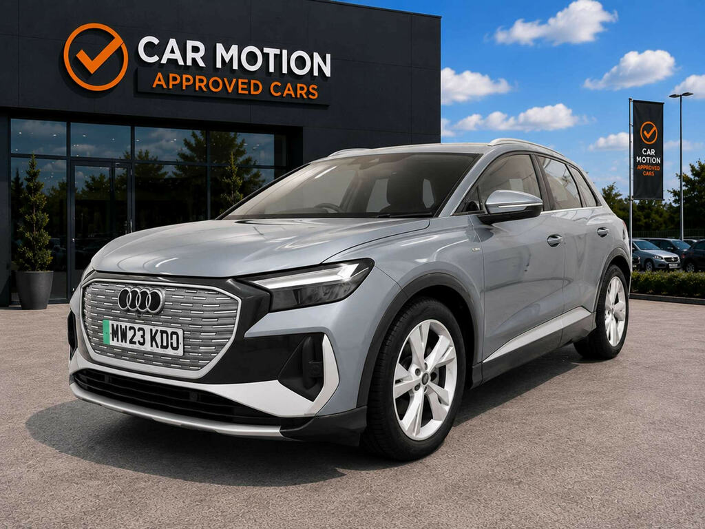 Audi Q4 E Tron Q4 E-tron S Line 40 MW23KDO Blue #3