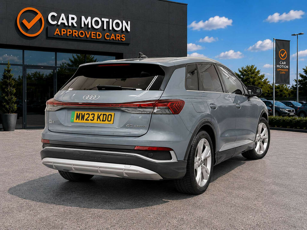 Audi Q4 E Tron Q4 E-tron S Line 40 MW23KDO Blue #4