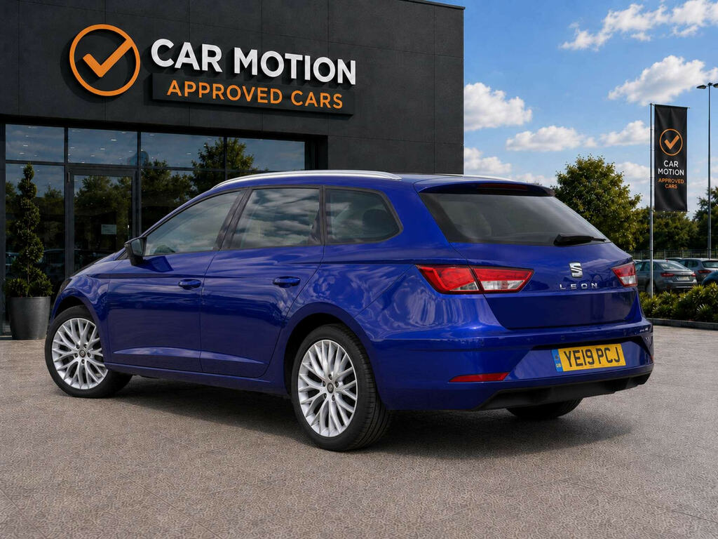 Seat Leon 1.6 Leon Se Dynamic Tdi Blue #6