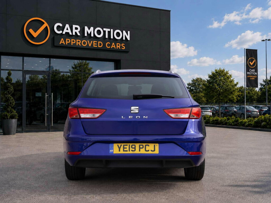 Seat Leon 1.6 Leon Se Dynamic Tdi Blue #5
