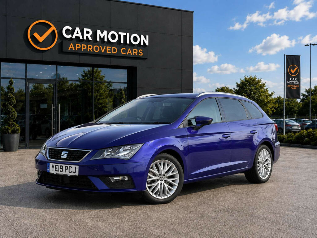 Seat Leon 1.6 Leon Se Dynamic Tdi Blue #3